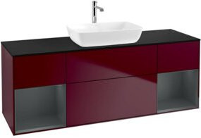 V&B Waschtischunterschrank Finion in Lackausführung, Breite: 160 cm, Tiefe: 50,1 cm, Höhe: 50,1 cm - Bild 1