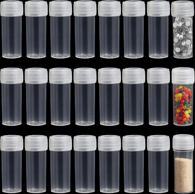 FIGHTYU Kunststoff-Probenflasche, 5 ml, Mini-Flaschen - Bild 1