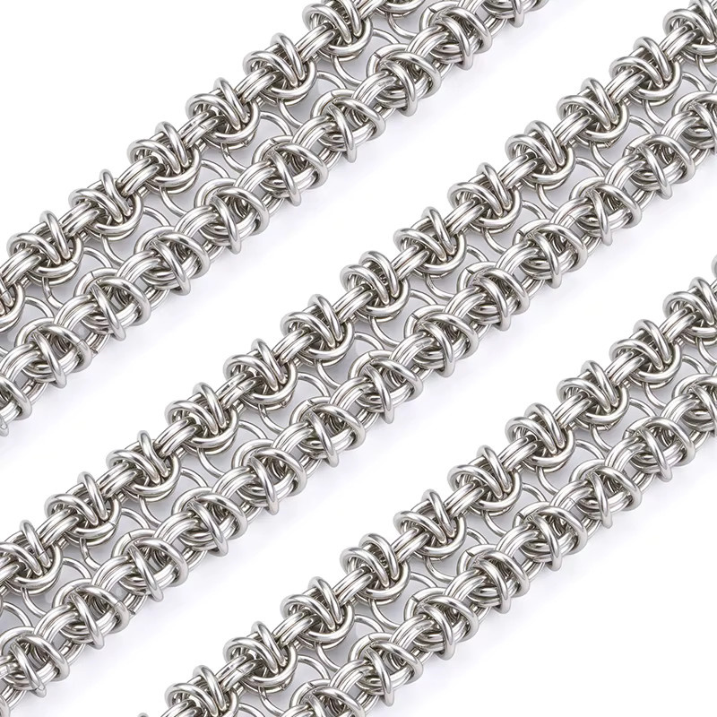 Aihuite Halskette, Edelstahl, 1 Meter, 15 mm - Bild 5