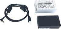 Zebra Power Kit 12V 50W Netzteil mit Barrel-Plug in Schwarz und Weiß - Bild 1