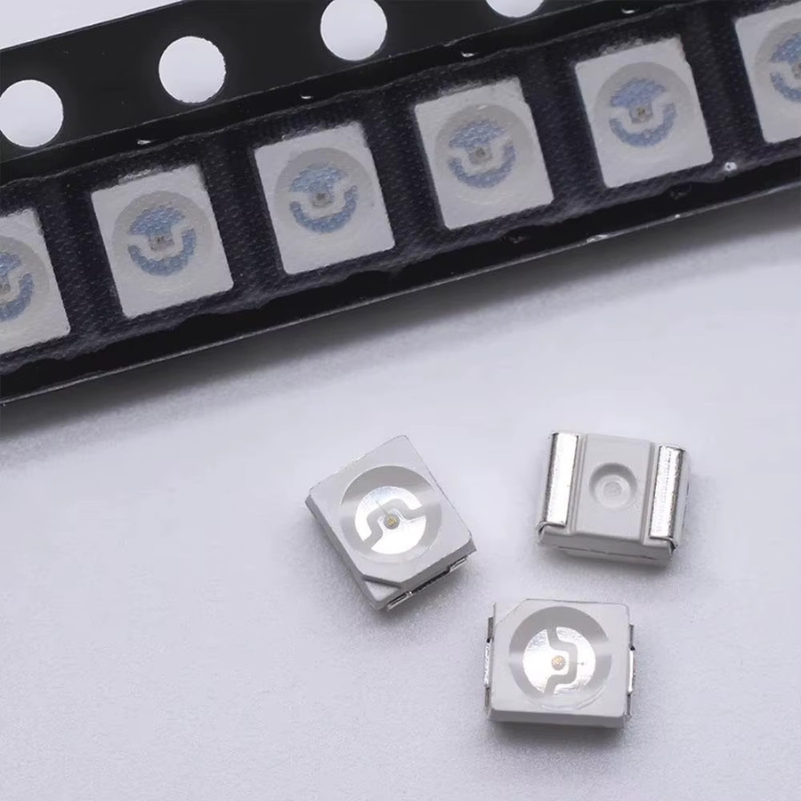 500 Stück SMD LED Set 3528 1210 in 10 Farben: Rot, Grün, Blau, Gelb, Weiß, Warmweiß, UV, RGB und Eisblau - Bild 2