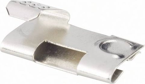 Keystone Electronics 290 Doppelkontakt für 2x Mignon AA, A, CR2, CR123 zur Steckmontage in Silber, B x H: 20,83 mm x 11,71 mm - Bild 1