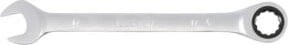 BGS Ratschenring-Maulschlüssel 6517 aus Chrom-Vanadium in Silber, SW 17 mm - Bild 1