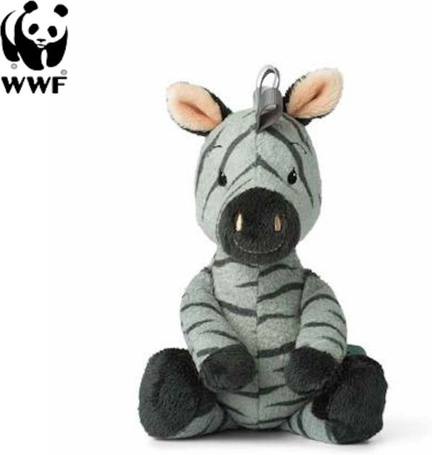 WWF Cub Club Ziko das Zebra, Kuscheltier, grau - Bild 1