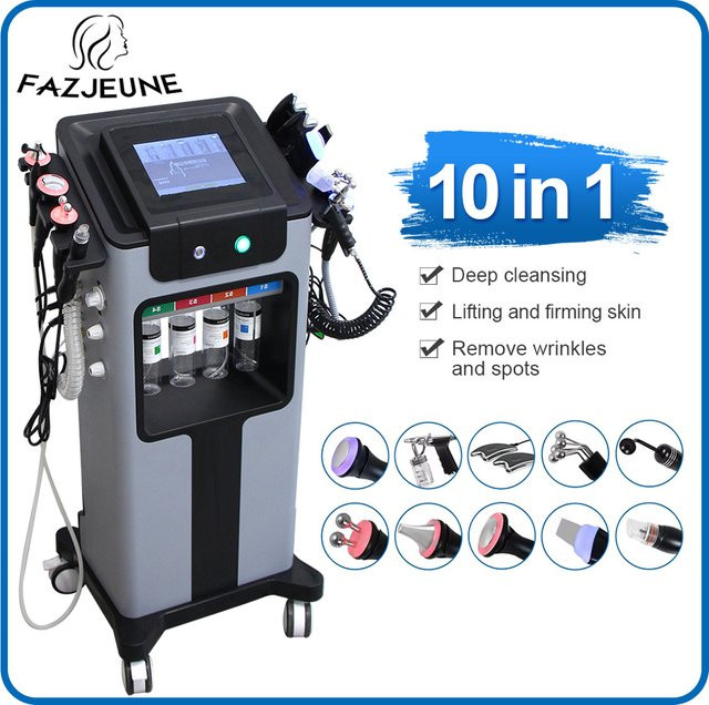 FAZJEUNE 10-in-1 Hydro-Dermabrasionsmaschine zur Gesichtspflege - Bild 1