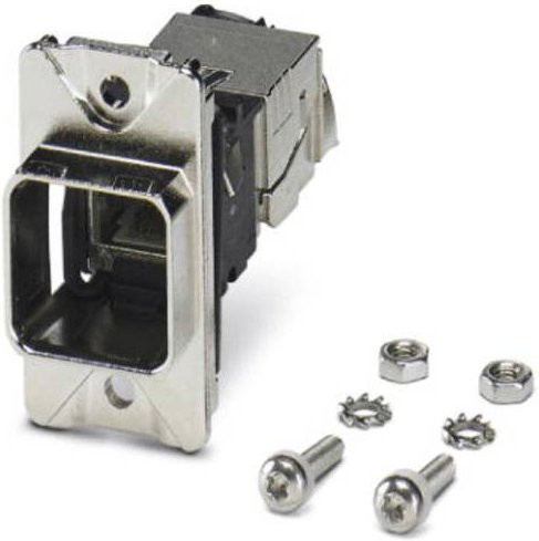 Phoenix Contact Anbaurahmen CUC-V14-F1ZNI-EM/R4F8 in Silber aus Metall - Bild 1