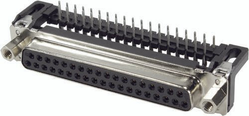 HARTING Steckverbinder 09 66 412 7603 09664127603 Polzahl: 37 Löten Farbe: Silber - Bild 1