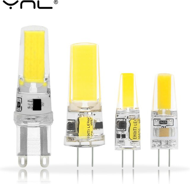 YNL COB LED Lampe G4 dimmbar warmweiß transparent - Bild 1