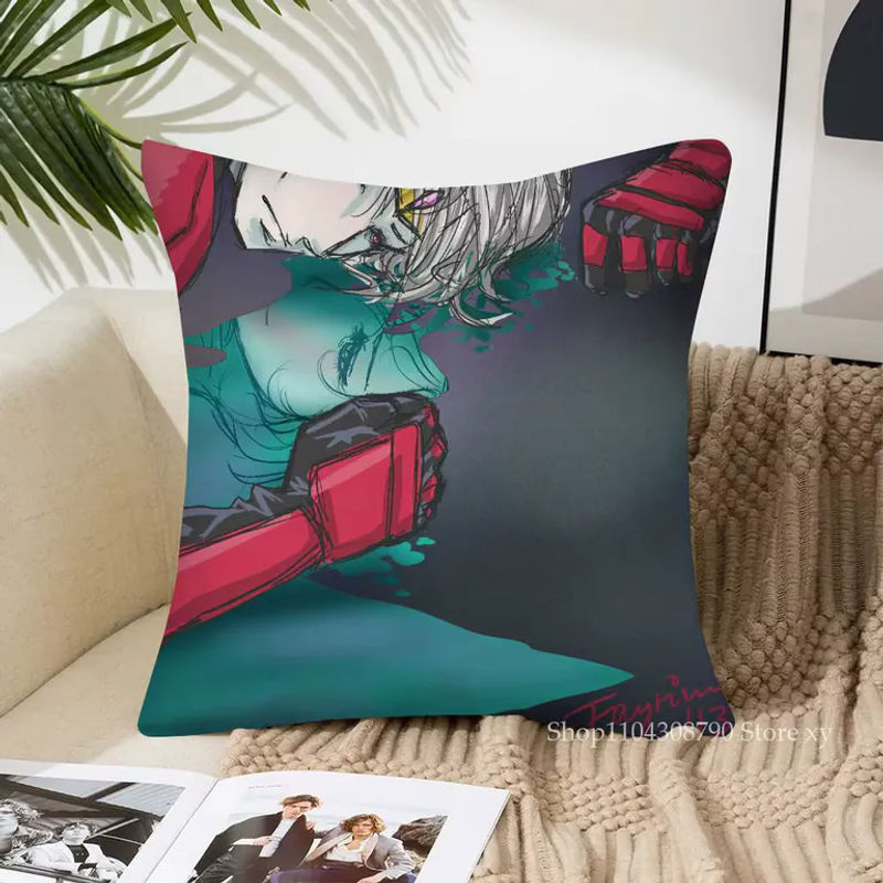 Quadratischer Kissenbezug The Vision Of Escaflowne in Multicolour, B/B/H: 40 x 40 x 40 cm - Bild 5