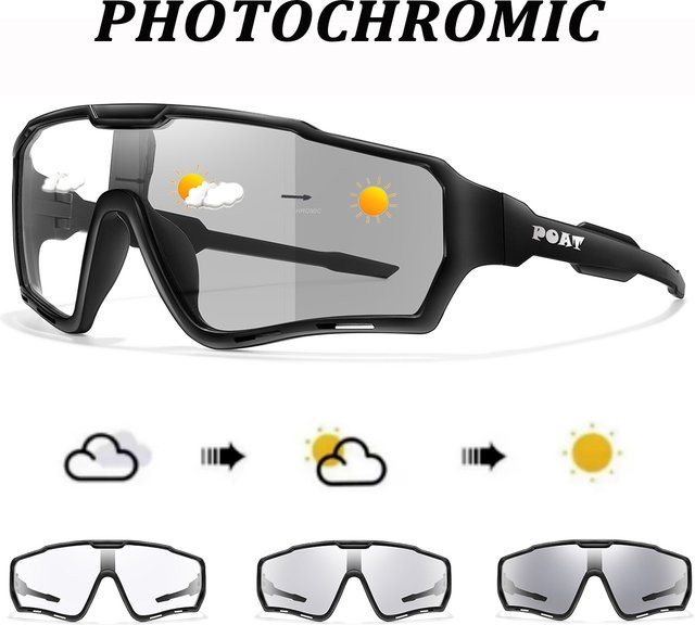 POAT Sonnenbrille, Vollrand, Kunststoff, Unisex - Bild 1