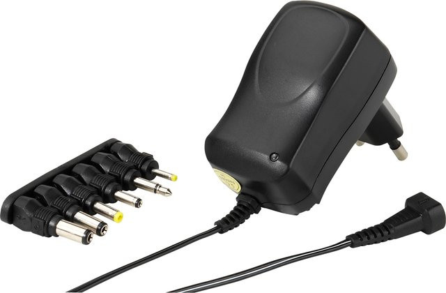 Vivanco Universal Netzteil für Elektronikgeräte, 3-12V, 1.000mA max., Schwarz, Barrel-Plug - Bild 1