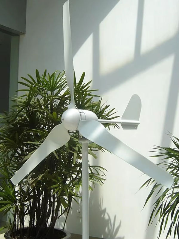 SMARAAD Horizontale Windturbine 5000W für den Haushalt, 12V/24V/48V/220V, Weiß, inklusive Laderegler - Bild 7