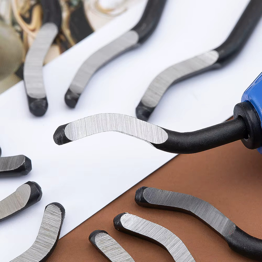 Ailimi Manueller Rand-Trimmer in Blau für DIY Schmuckherstellung und Epoxy-Harz-Handwerk - Bild 3