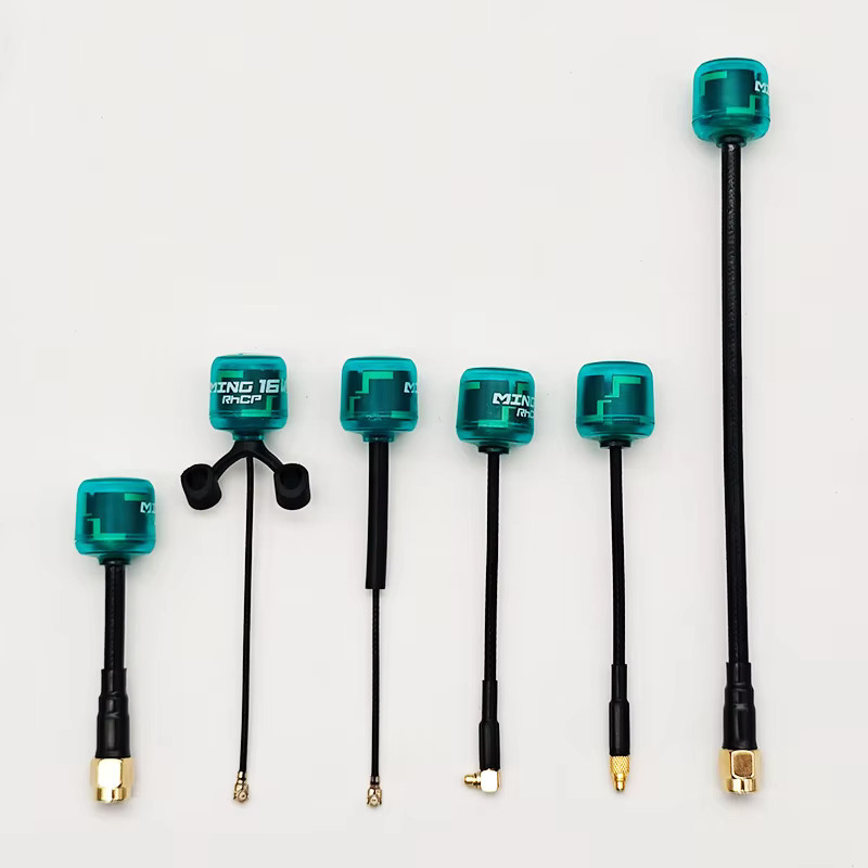 Ming 16WB 5,8GHz LDS Antenne RHCP LHCP Hochleistungs-3,5dBi mit SMA IPX/UFL MMCX Anschluss für RC FPV Drohnen - Bild 2