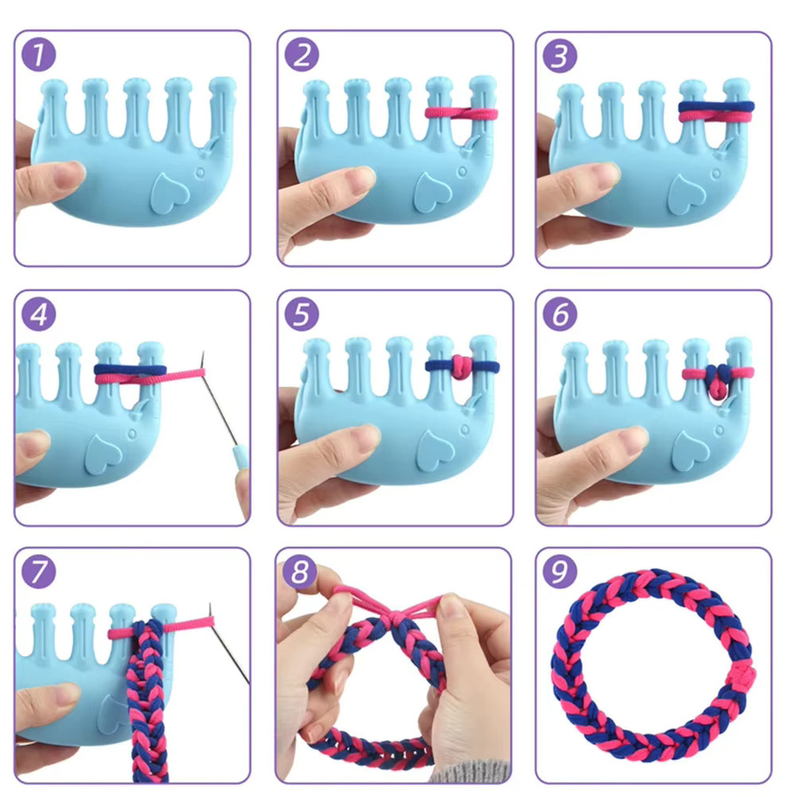 CONUSEA DIY Webstuhl-Set, Armbänder, Set / Bundle - Bild 2