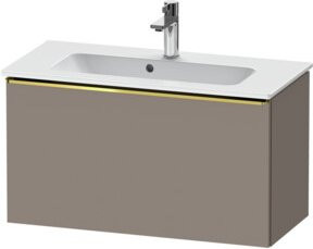Duravit Waschtischunterschrank D-Neo Compact, grau glänzend, wandhängend, B/T/H: 81 x 37,2 x 44 cm - Bild 1