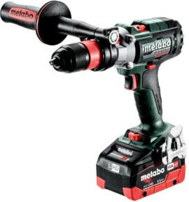 Metabo Akku-3-Gang-Schlagbohrschrauber SB 18 LTX-3 BL Q I in Grün mit 18V Spannung, 2x 5,5Ah LiHD Akkus und ASC 145 Ladegerät in der metaBOX 145 - Bild 1