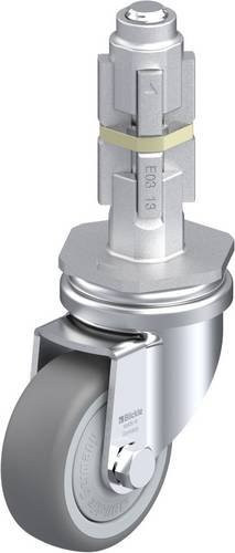 Blickle LRA-TPA 50KF-E03 Lenkrolle in Grau und Silber mit Kunststoffrad, Rad-Durchmesser: 50 mm, Tragfähigkeit (max.): 50 kg - Bild 1