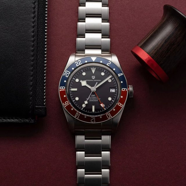 PAGANI DESIGN Armbanduhr Automatik, Edelstahl, Saphirglas, Herren - Bild 1