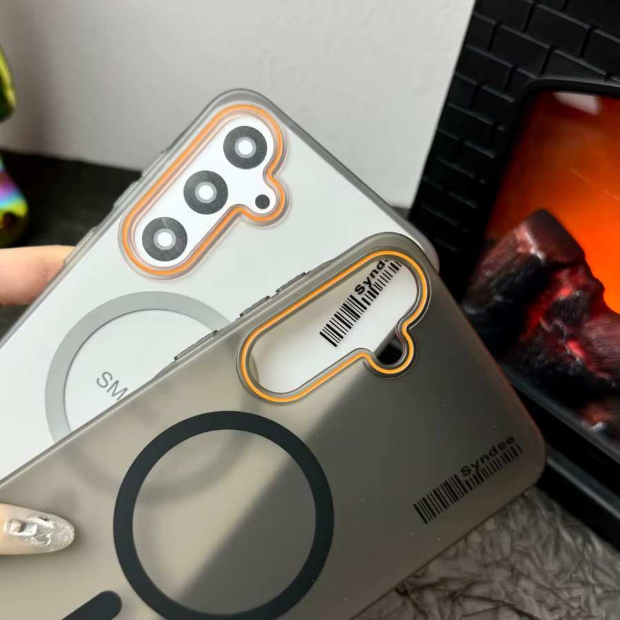 Transparente magnetische Hülle für Samsung Galaxy A25 A24 A06 A05 A05s A04 A04s A14 A12 A13 4G 5G mit MagSafe Wireless Charging Unterstützung von DO AS YOU WISH - Bild 2