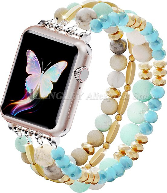 langley Armband Perle, Bunt, Unisex, für Apple Watch - Bild 1