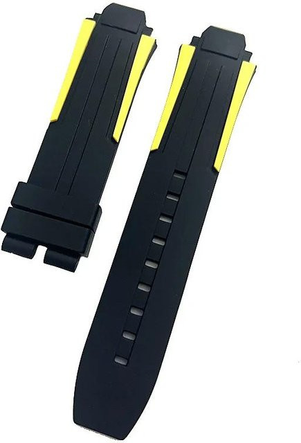 Uhrenarmband Silikon, Schwarz, 18 mm, Unisex - Bild 1