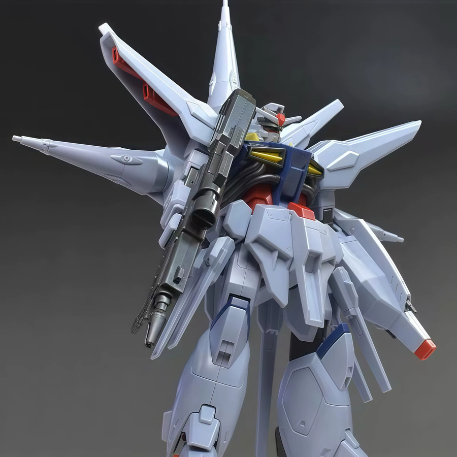 Bandai HG SEED ZGMF-X13A Providence Mecha Combat Robot Collection, Montagemodellbausatz, Maßstab 1:144 - Bild 3