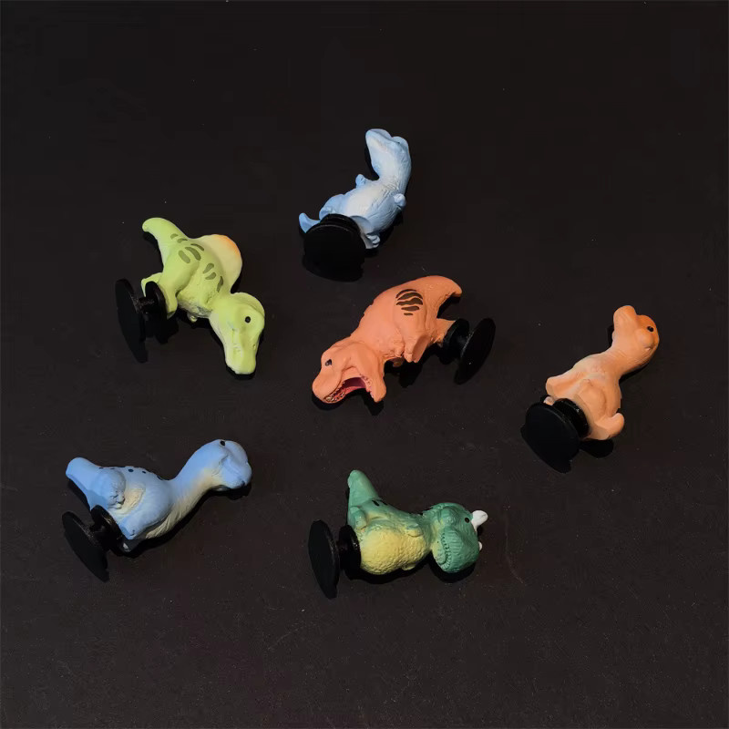 Mesuca Schuh-Charms, 3D Cartoon Dinosaurier, Bunt, Unisex - Bild 3