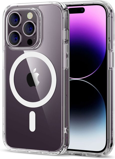 ESR Classic Hybrid MagSafe Schutzhülle für Apple iPhone 14 Pro, Transparent - Bild 1