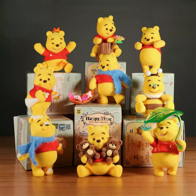 Disney Winnie The Pooh Happy Time Serie Blindbox mit Sammlerfiguren in Multicolor - Bild 1