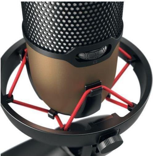 CHERRY Streaming UM 9.0 PRO RGB USB-Mikrofon für Streaming und Gaming in Schwarz/Kupfer mit Multicolour-Beleuchtung - Bild 2