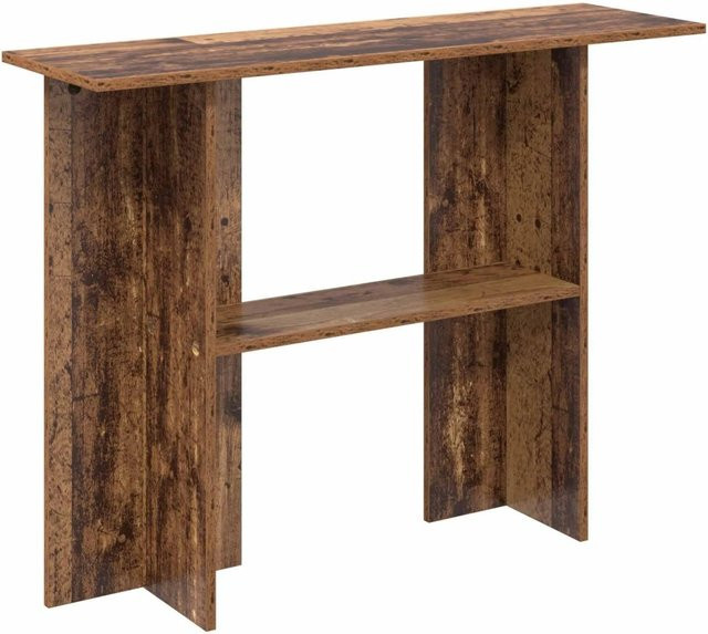 vidaXL Konsolentisch aus Holzwerkstoff in Braun, modern, B/T/H: 100 x 30 x 75 cm - Bild 1