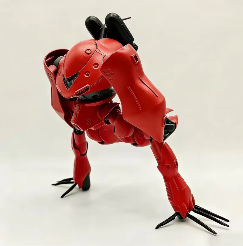 Bandai HG 1/144 MSM-03C Hygogg rot UC, Bausatz, Actionfigur, Roboter, Plastikmodell - Bild 4