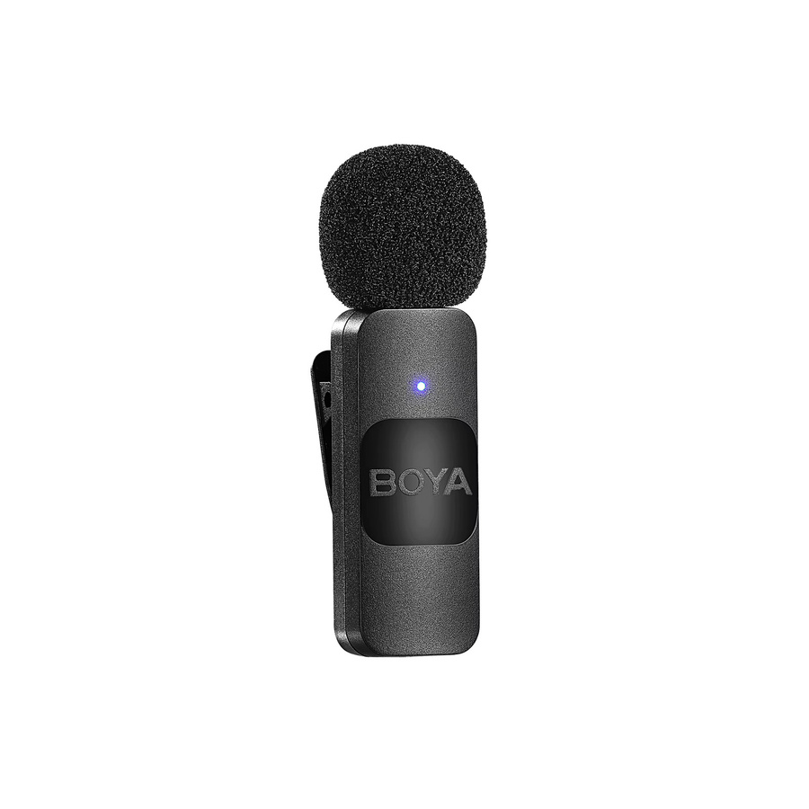 BOYA Wireless Lavalier Mikrofon Adapter in Schwarz für BOYALINK, BY-WM3T2, BY-M1V und BOYAMIC - Bild 1