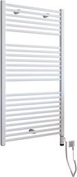 Schulte Handtuchwärmer Turbo inklusive Heizstab, alpinweiß, B/H/T: 60 x 113,5 x 10,9 cm - Bild 1