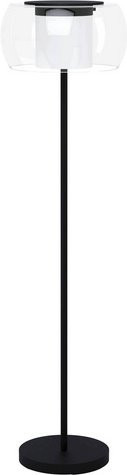 EGLO connect BRIAGLIA-C Stehleuchte aus Stahl in Schwarz mit dimmbarer RGBW LED - Bild 1