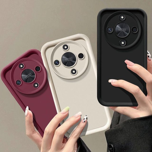 Stoßfeste matte Schutzhülle für Honor Magic 5 Lite und Honor X9A in Weiß - Bild 1