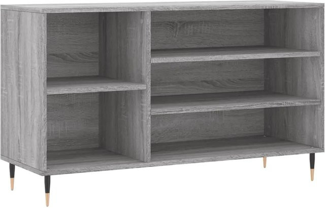 vidaXL Schuhregal in Grau Sonoma, B/T/H: 102 x 36 x 60 cm - Bild 1