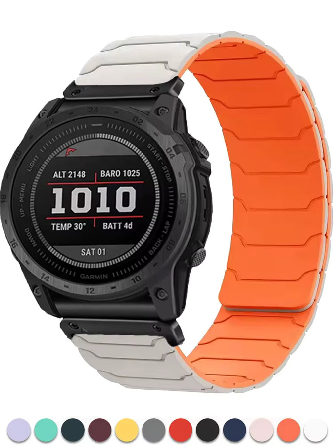 Garmin Uhrenarmband, Silikon, multicolour - Bild 5