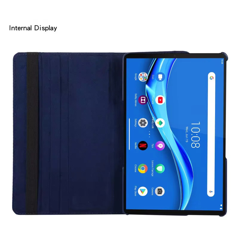 Smart Case für Xiaomi Redmi Pad Pro 12,1 Zoll mit 360 Grad rotierbarer Flip Stand Abdeckung in Weiß oder Blau - Bild 5