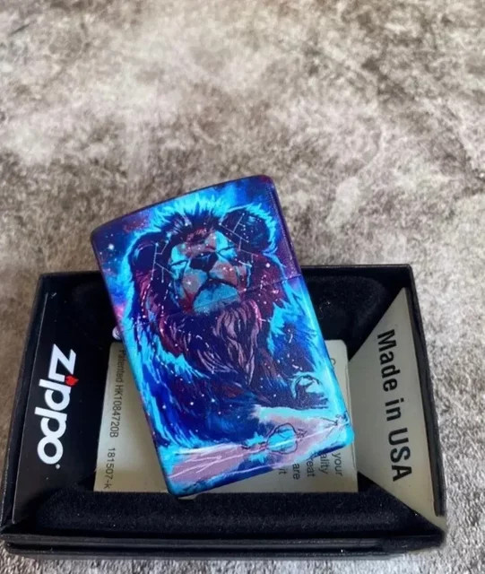 Zippo Feuerzeug Purple Lion Windproof Collection in Purple - Bild 1