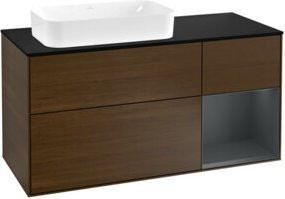 V&B Waschtischunterschrank Finion in Lackausführung, Breite: 120 cm, Tiefe: 50,1 cm, Höhe: 50,1 cm - Bild 1