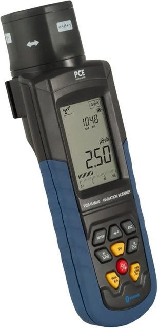 PCE Instruments Strahlungsmessgerät PCE-RAM 10 Geigerzähler in Schwarz - Bild 2