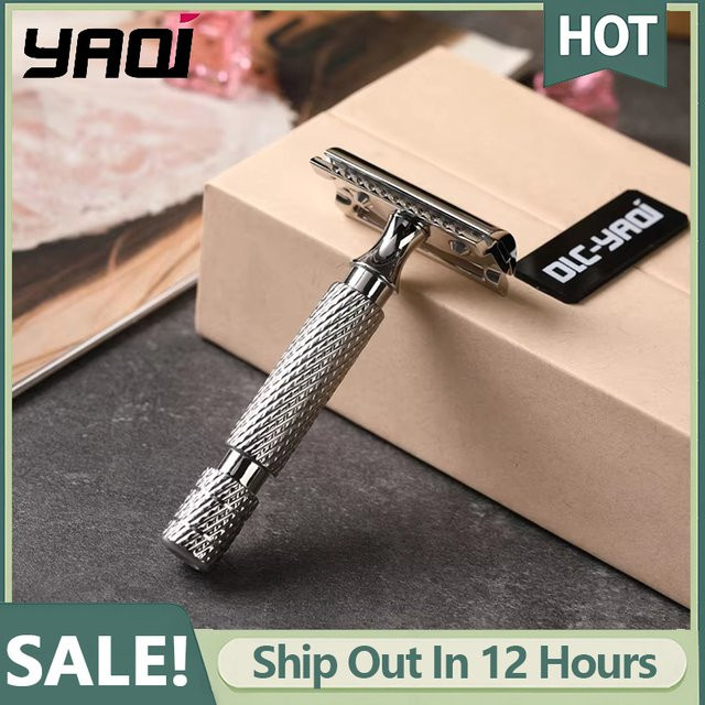 Yaqi PILOT Sicherheitsrasierer aus Edelstahl, Unisex - Bild 1