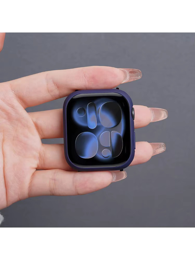 Apple Uhrenzubehör, Hülle und Displayschutzfolie, rot, Unisex - Bild 5