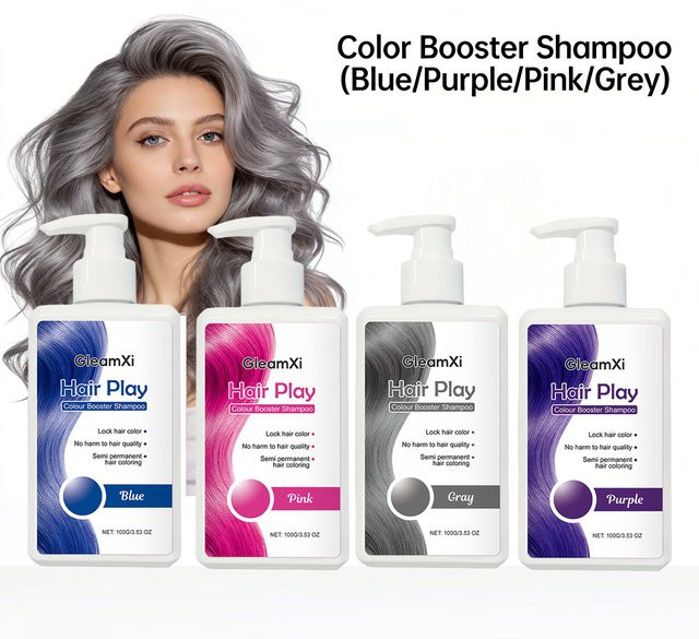 Gleamxi Shampoo zur Farbverstärkung, für coloriertes Haar - Bild 1