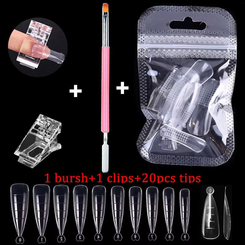 Limegirl Nail Art Acryl Nagelset, DIY Maniküre Werkzeug Kit - Bild 4
