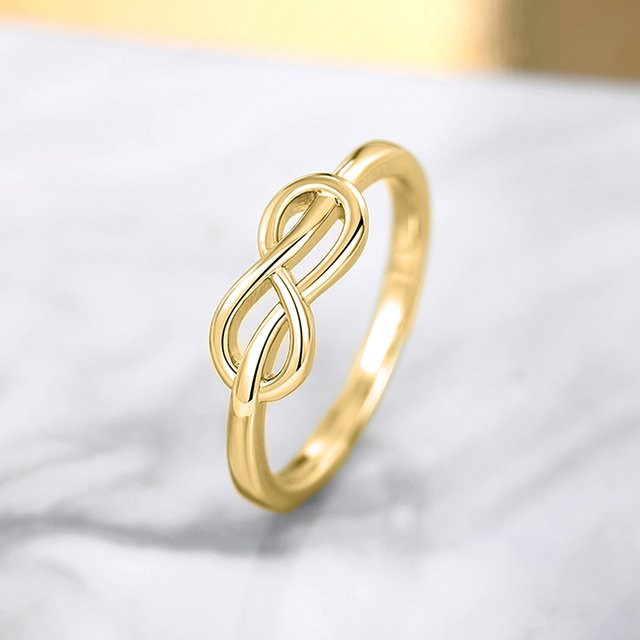 Huitan Ring, Gold, Damen, minimalistisch - Bild 1