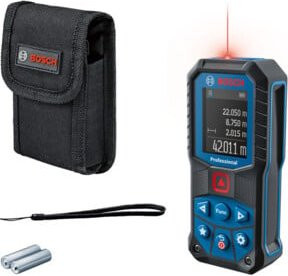 Bosch Professional Laser-Entfernungsmesser GLM 50-22, blau/schwarz, B/H/T: 2,9 x 11,9 x 5,3 cm - Bild 2