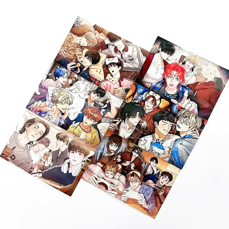 6-teiliges Sweet Home Serie Manhwa Postkarten-Set in Multicolor aus Papier - Bild 2